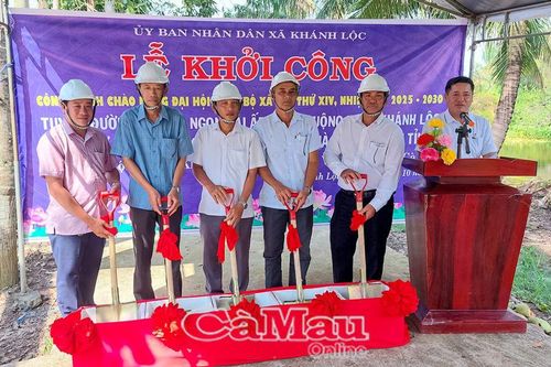 Khánh Lộc hoàn thành công tác chuẩn bị đại hội Ðảng