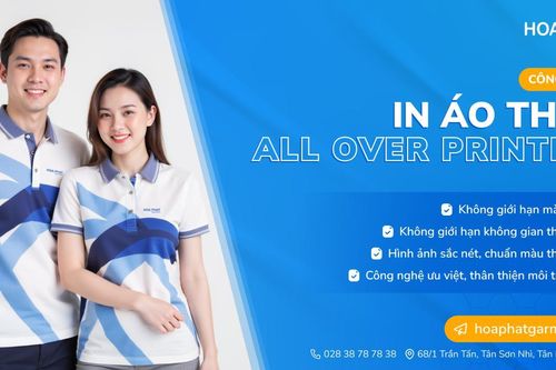 Công nghệ in toàn diện All-Over Printing: Bước đột phá của thời trang hiện đại