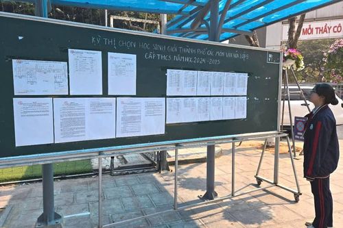 Hà Nội công bố kết quả thi học sinh giỏi các môn văn hóa lớp 9