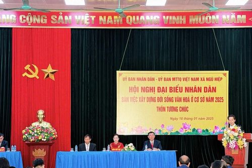 Xuân về bàn việc xây dựng đời sống văn hóa ở cơ sở