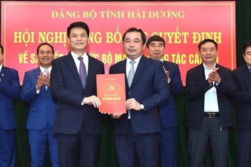 Ông Lê Ngọc Châu giữ chức Bí thư Đảng ủy UBND tỉnh Hải Dương