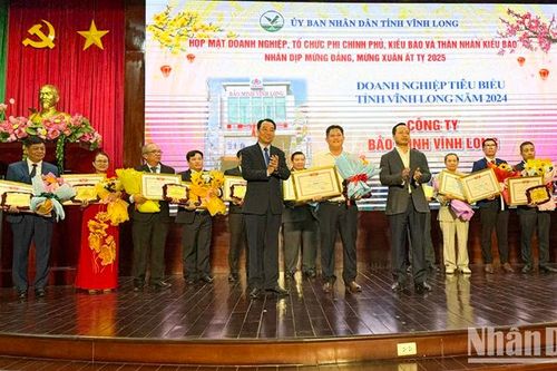 Vĩnh Long họp mặt vinh danh doanh nghiệp, tổ chức phi chính phủ và kiều bào
