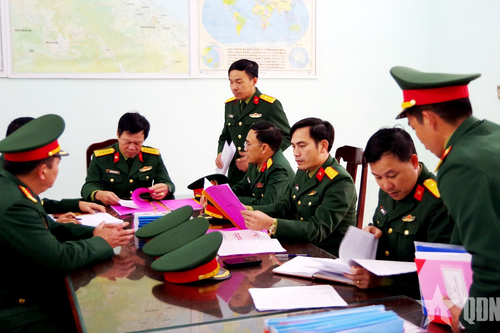 Sư đoàn 968 kiểm tra công tác chuẩn bị Đại hội Đảng