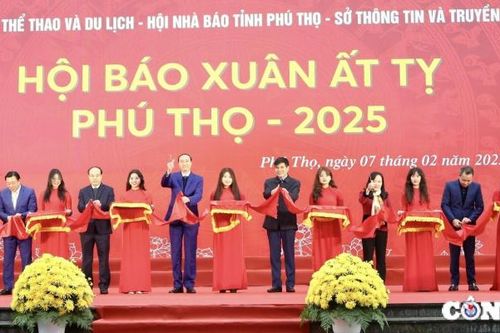 Hội báo Xuân Ất Tỵ Phú Thọ 2025: Không gian mở, sáng tạo, gần gũi và dễ tiếp cận bạn đọc