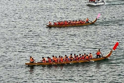 Sôi động lễ hội đua thuyền truyền thống ở Quỳnh Nhai