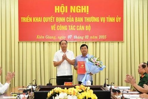 Bí thư, chủ tịch tỉnh Kiên Giang nhận thêm nhiệm vụ