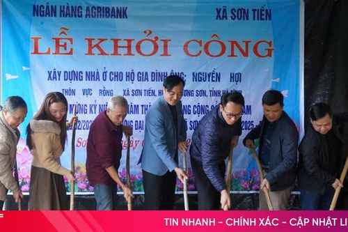 Khởi công xây dựng 3 nhà tình nghĩa ở Hương Sơn