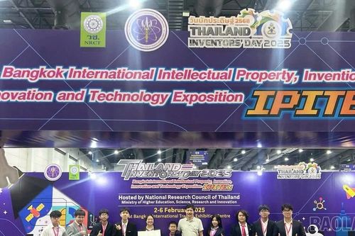 Học sinh Lào Cai giành 2 Huy chương Vàng tại Cuộc thi Quốc tế về Sở hữu trí tuệ, sáng chế, đổi mới và công nghệ tại Bangkok, Thái Lan (IPITEx)