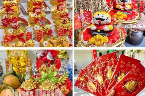 'Bội thu' từ các sản phẩm 'Ăn theo' ngày vía Thần tài