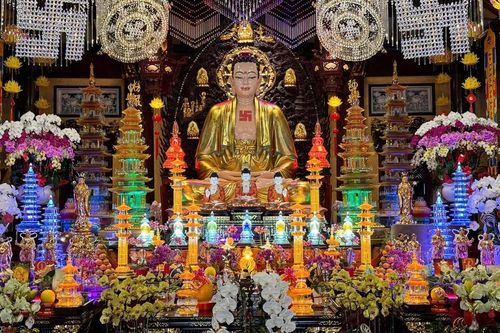 TP.HCM: Lễ tạ đàn Dược Sư tại chùa Đại Giác (Q.Phú Nhuận)