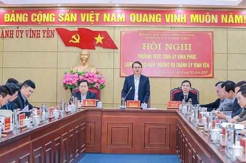 Vĩnh Phúc: Xây dựng thành phố Vĩnh Yên văn minh, hiện đại, đáng sống