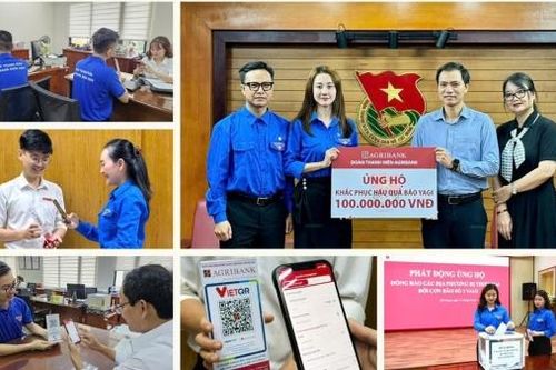 Tuổi trẻ Agribank xung kích vì cuộc sống cộng đồng