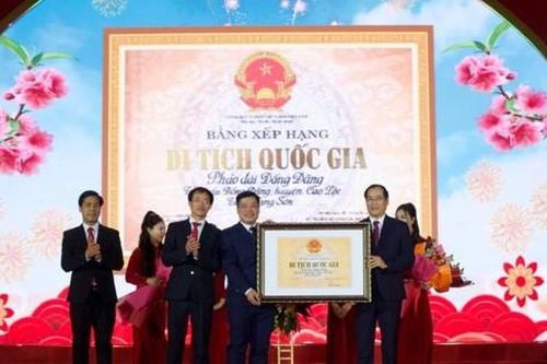 Công bố Pháo đài Đồng Đăng - Di tích lịch sử quốc gia