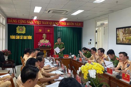 Tổ chức tiếp nhận, thực hiện các chức năng, nhiệm vụ mới của lực lượng Cảnh sát giao thông
