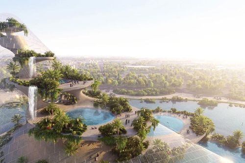 Thế giới sắp được chiêm ngưỡng một 'Quần đảo trên bầu trời' ở Dubai