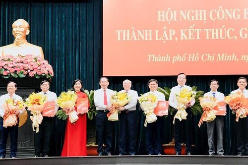 Điều động, bổ nhiệm cán bộ chủ chốt 3 tỉnh, thành phía Nam