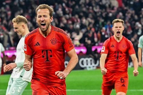Harry Kane ghi cú đúp, Bayern Munich cho Leverkusen 'hít bụi'