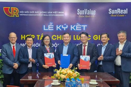 Hội Môi giới bất động sản ký hợp tác chiến lược với SunValue và SunReal