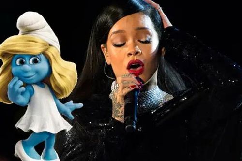 Rihanna lồng tiếng cho phim 'Xì Trum'