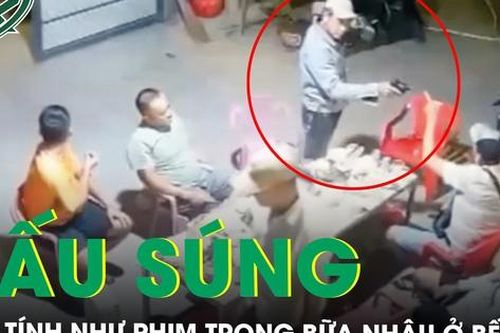 Cảnh đấu súng kịch tính như phim trong bữa nhậu ở Bến Tre, công an đang vào cuộc điều tra