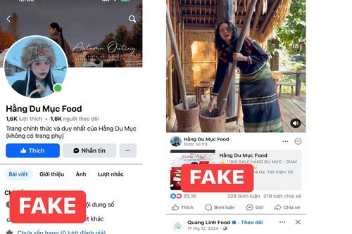 Mua nhầm hàng fanpage 'Hằng Du Mục' giả mạo, người phụ nữ mất 1,4 tỷ đồng