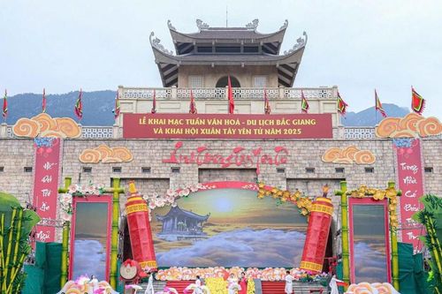 Khai mạc Tuần Văn hóa - Du lịch và khai hội Xuân Tây Yên Tử năm 2025