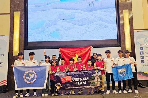 Học sinh Việt Nam đoạt 2 Huy chương Vàng cuộc thi Công nghệ trẻ Châu Á