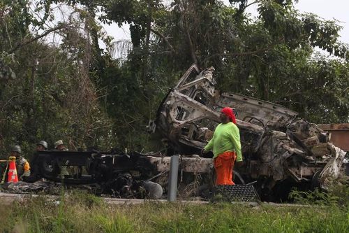 Mexico: Va chạm xe bus và xe tải, 41 người thiệt mạng