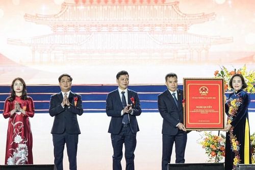 Công bố Nghị quyết về việc thành lập thị xã Kim Bảng, tỉnh Hà Nam