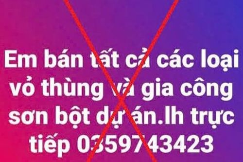 Mua sơn trên mạng, nhiều nạn nhân sập bẫy lừa đảo