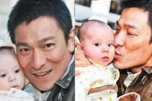 Lưu Đức Hoa chưa bao giờ tưởng tượng được rằng đứa bé mà anh từng thơm má lại trở thành ngôi sao nổi tiếng châu Á
