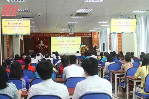 TP Thanh Hóa xây dựng đội ngũ cán bộ có đủ phẩm chất, năng lực đáp ứng yêu cầu nhiệm vụ
