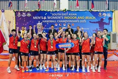 Giải vô địch bóng ném trong nhà Đông Nam Á 2025: Đội nữ Việt Nam vô địch, đội nam Việt Nam á quân