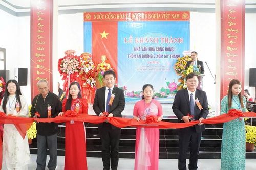 Vận động Nhân dân đóng góp 2,2 tỷ đồng xây dựng Nhà văn hóa