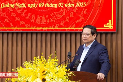 Thủ tướng: Quảng Ngãi cần xây dựng kịch bản để phấn đấu đạt tăng trưởng cao nhất năm 2025
