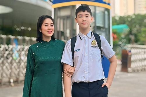 Con trai Lê Phương cao gần 1,8 m