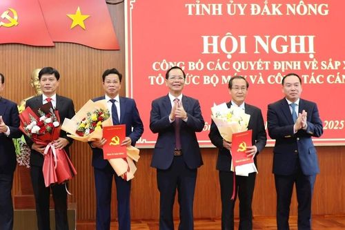 Đắk Nông sắp xếp tổ chức tinh gọn bộ máy