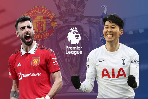 Lịch thi đấu vòng 25 giải Ngoại hạng Anh 2024-2025: Man Utd đấu Tottenham