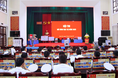 Lữ đoàn 162, Vùng 4 Hải quân tổ chức Hội thi mô hình học cụ năm 2025