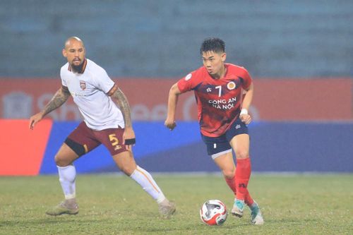 Công an Hà Nội đá sân Hàng Đẫy lượt về giải CLB Đông Nam Á 2024/25