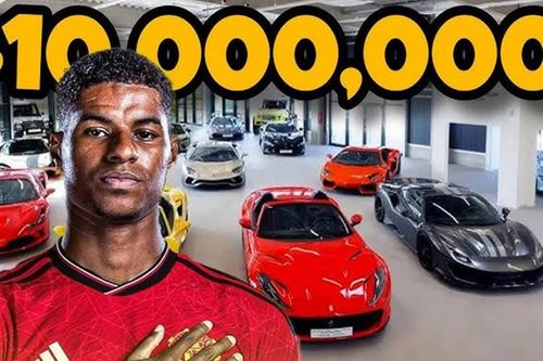 Điểm danh ôtô khủng tiền tỷ của tiền đạo 'tay chơi' Marcus Rashford