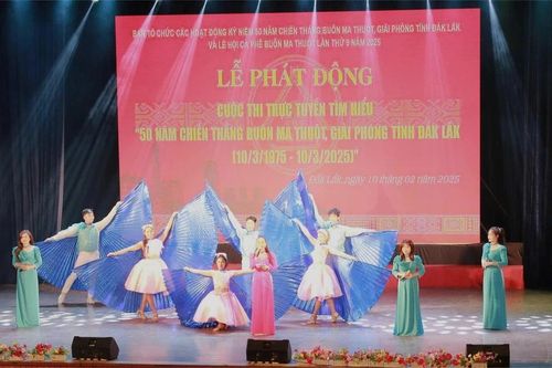 Cuộc thi tìm hiểu '50 năm chiến thắng Buôn Ma Thuột, giải phóng tỉnh Đắk Lắk'