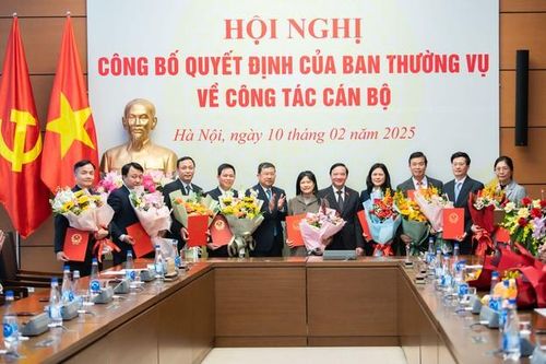 Công bố quyết định của Ban Thường vụ Đảng ủy Quốc hội về công tác cán bộ