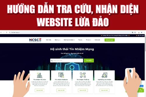 Hướng dẫn tra cứu, nhận diện website lừa đảo