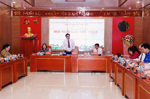 Ban Chấp hành Đảng bộ các cơ quan Đảng tỉnh Khánh Hòa tổ chức Hội nghị lần thứ nhất, nhiệm kỳ 2020 - 2025