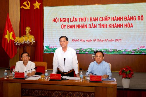 Ban Chấp hành Đảng bộ UBND tỉnh Khánh Hòa tổ chức hội nghị lần thứ nhất, nhiệm kỳ 2020 - 2025