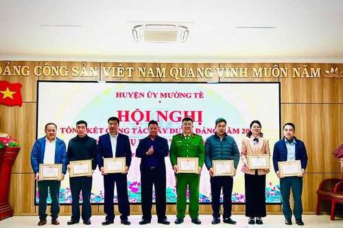Huyện ủy Mường Tè: Tổng kết công tác xây dựng Đảng năm 2024, nhiệm vụ trọng tâm năm 2025