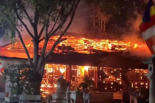 Hỏa hoạn thiêu rụi tam bảo và hậu cung ngôi chùa hàng trăm năm tuổi ở Bắc Giang