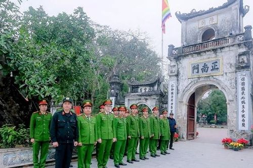 Đảm bảo ANTT Lễ hội Khai ấn Đền Trần 2025