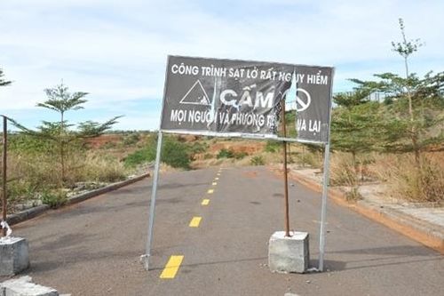 Xác định nguyên nhận sự cố sụt trượt tại dự án Khu công nghiệp Nhân Cơ